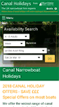 Mobile Screenshot of canalholidays.com
